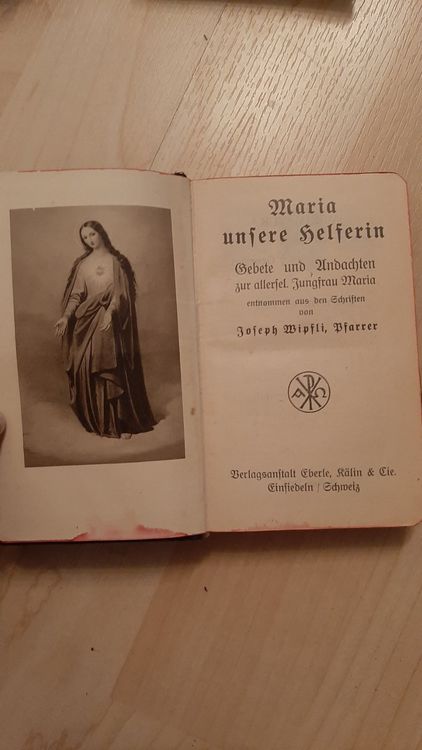 Livres: K.84 R) antike 5er Set Pilgerbuch, Gebete, Maria etc Bücher – D'occasion à Wil SG par Saxer1 3