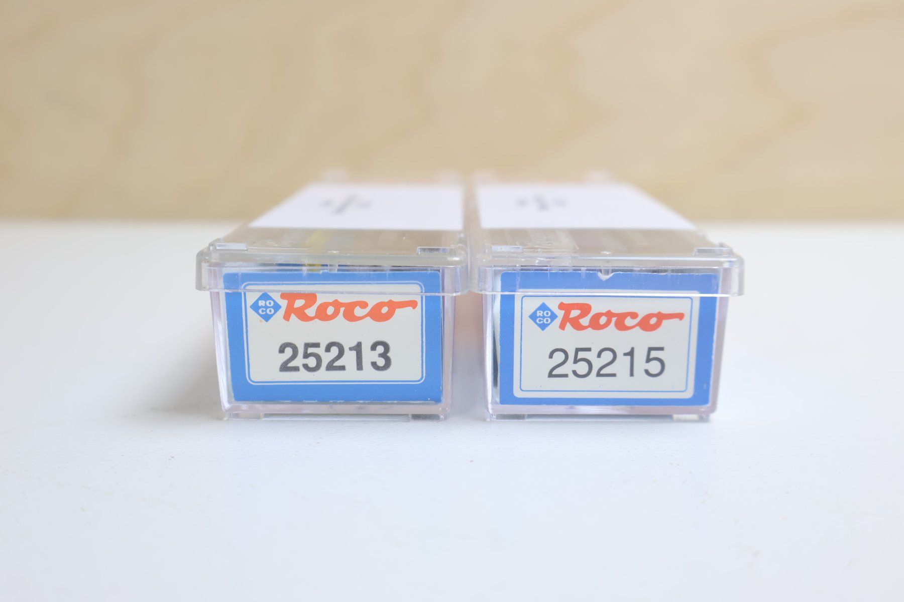 Roco Modellini di ferrovie: ROCO 2 x SBB HUPAC Wagen Set 25213/15 Spur N – Usato da Winterthur venduto da Monstera 5