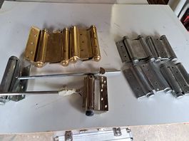 Pz 8 cerniere chiudi porta a molla .