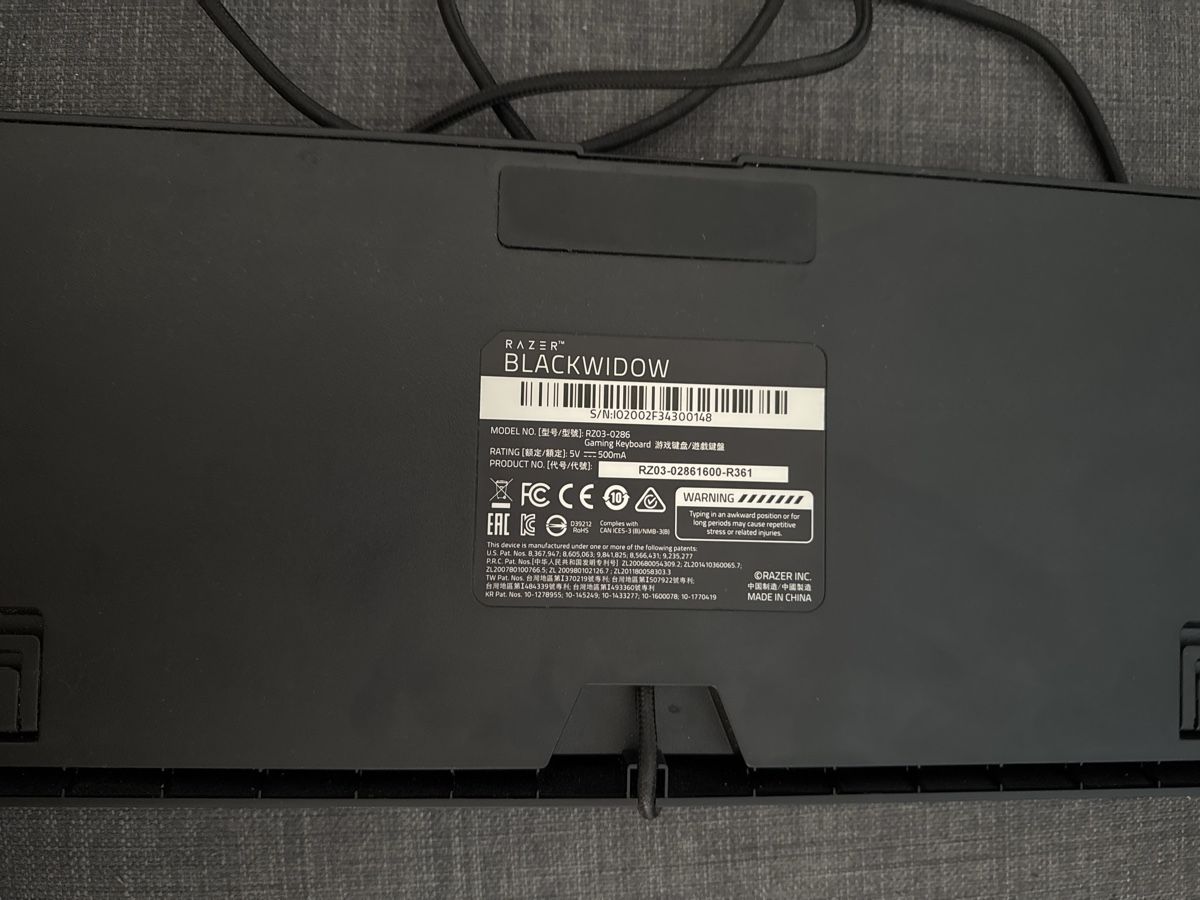 Razer Tastaturen: Keyboard – Gebraucht aus Göschenen von Lord.Raiden 1