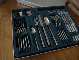 ORIGINAL SOLA BESTECK 24-teilig Ladenp. 229.-Edelstahl 18/10