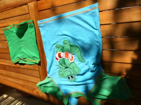 Badehose Set mit UV-Schutz, Gr. 110, Top Zustand!