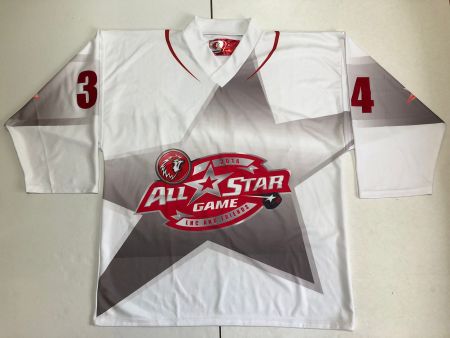 Hockey Trikot Match Worn #34 All Star Game LHC 2014 Gr. XL