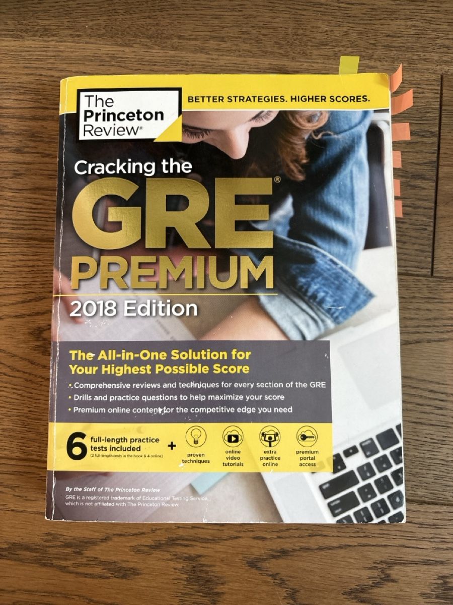 Livres: Bücher-Set: Cracking GRE Premium – D'occasion à Zunzgen par ver_27c7 1