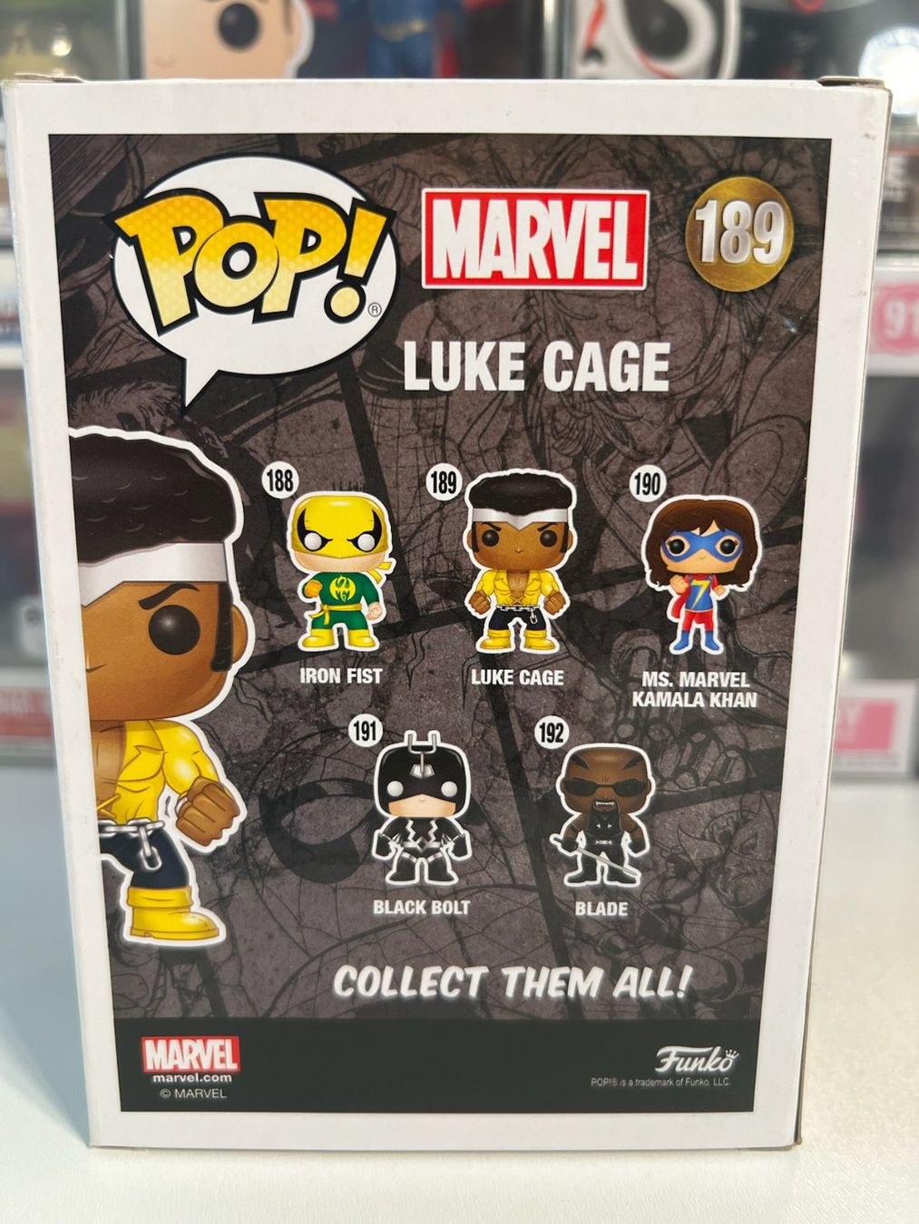 Funko Statuette: Funko POP! Marvel Luke Cage Classic Ed. Limitée PX Previews – Nuovo e nell'imballaggio originale da Le Mouret venduto da perfectbijou 2