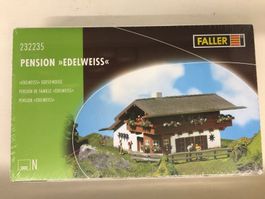 Faller Spur N 232235 Pension Edelweiss neu in verschw. OVP