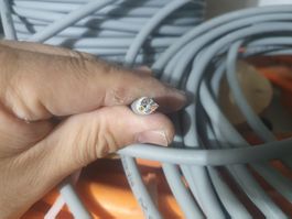 Kabel 4G2 4x2mm² 4x2 3LPE Halogenfrei Kabel 50m litz
