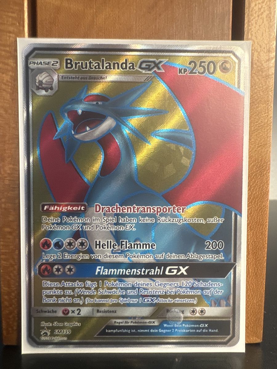 Pokémon Carte collezionabili: POKÉMON / Brutalanda GX / Promo – Usato da Herzogenbuchsee venduto da TCG-High-Quality