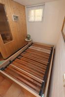 Bettgestell mit verstellbarem Lattenrost 1.40 ×200
