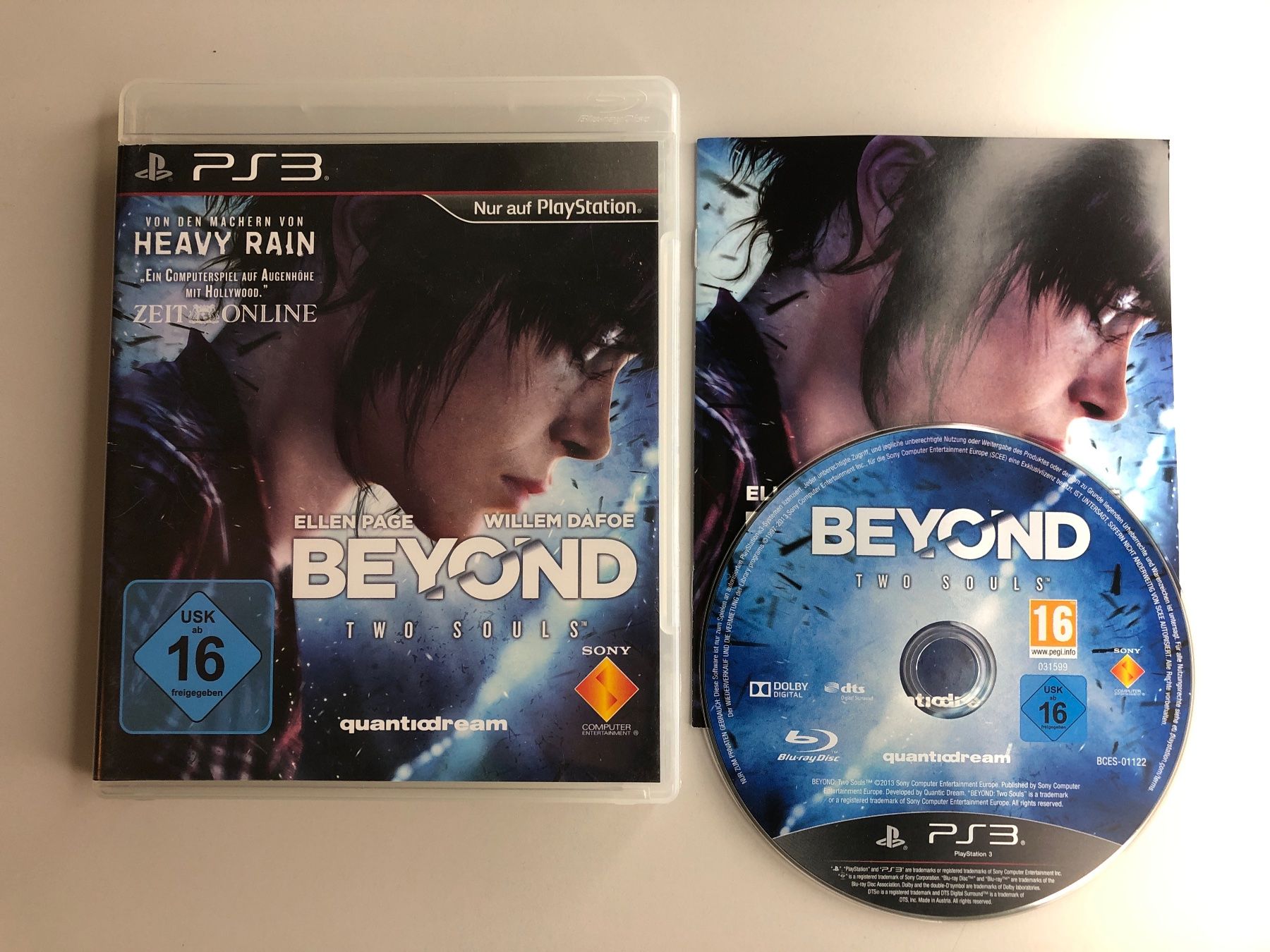 Sony Spiele: Beyond two souls - PS3 – Gebraucht aus St.gallen von taduz