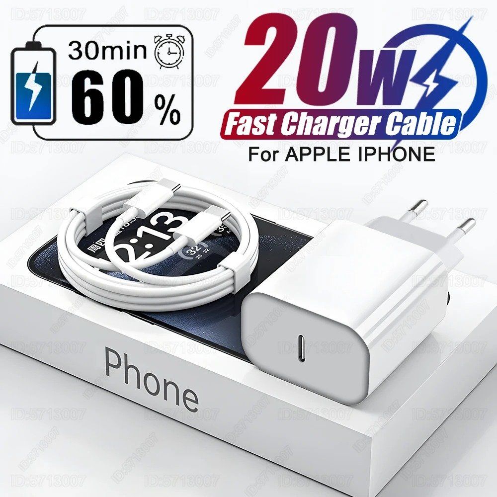 Caricabatterie: 20W PD Schnellladegerät mit USB-C Kabel – Nuovo e nell'imballaggio originale da Aarau venduto da mra_f9m8 1