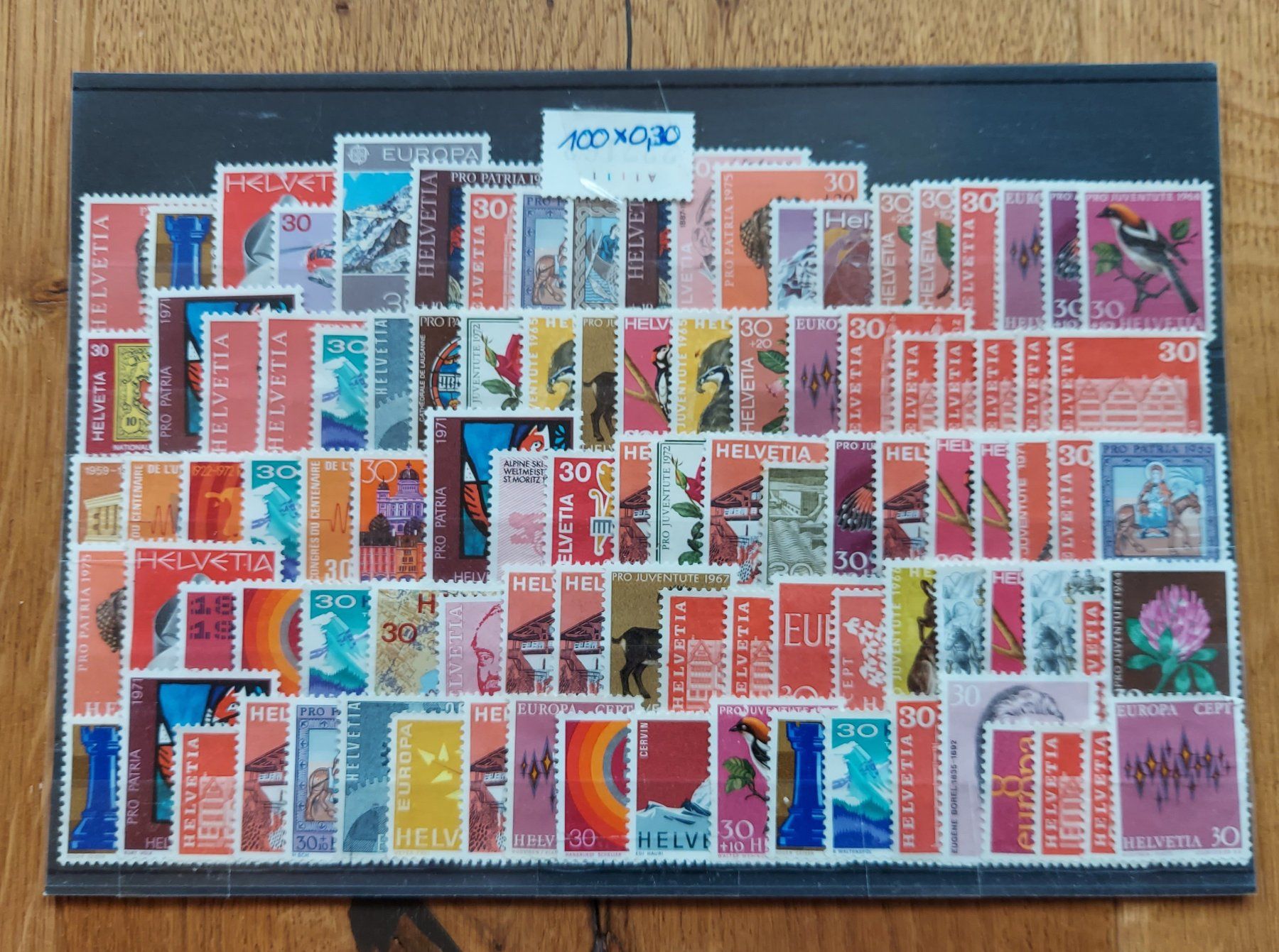 Alle Briefmarken: Postfrisch, gültige Schweizer Frankatur – Neu (gemäss Beschreibung) aus Heiden von ber_b77f