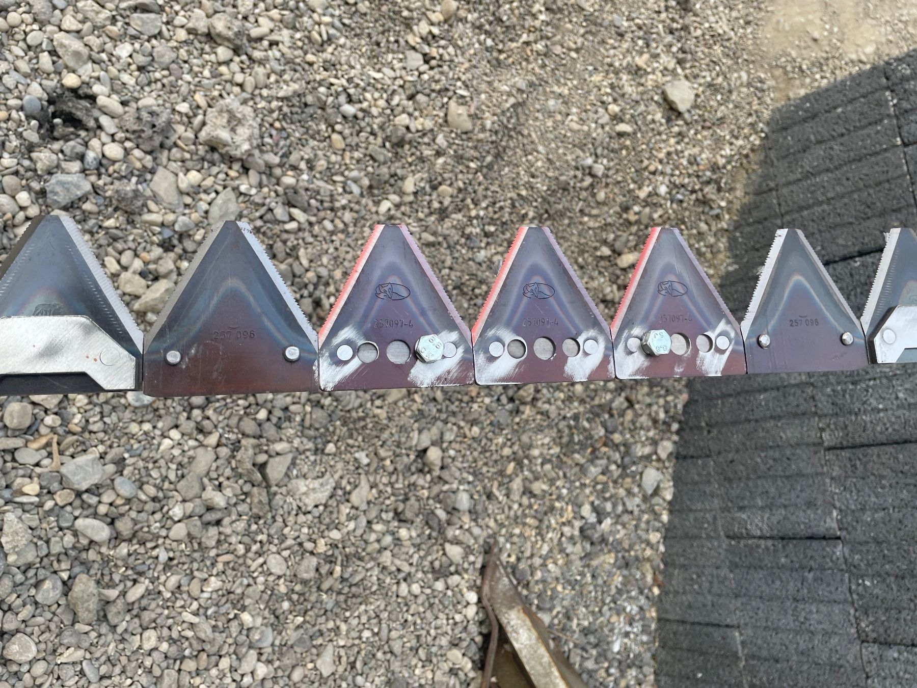 Rapid Accessori Trattori &Veicoli agricoli: Rapid Mähbalken Messer 250 cm neu – Nuovo e nell'imballaggio originale da Schötz venduto da Herbie 4