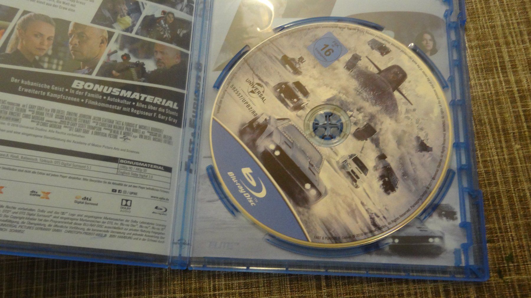 Tutti i DVDs: Fast & Furious 8 BLU-RAY – Usato da Olten venduto da Disc-Verkauf 1