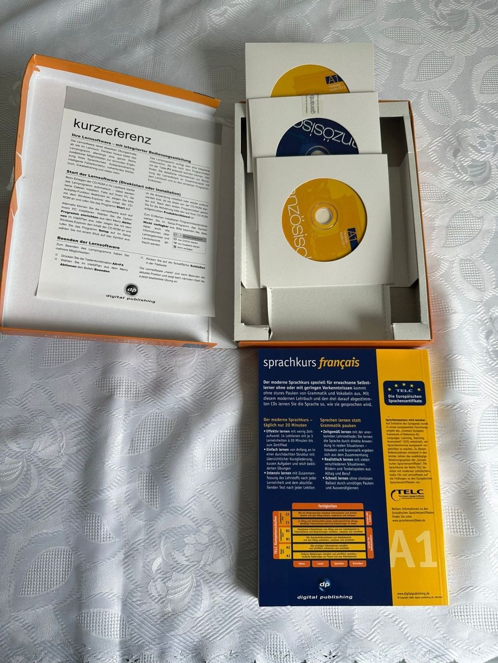 Hörbücher: Sprachkurs Französisch A1 Buch mit 3 CD – Neu (gemäss Beschreibung) aus Bronschhofen von Xena37 1