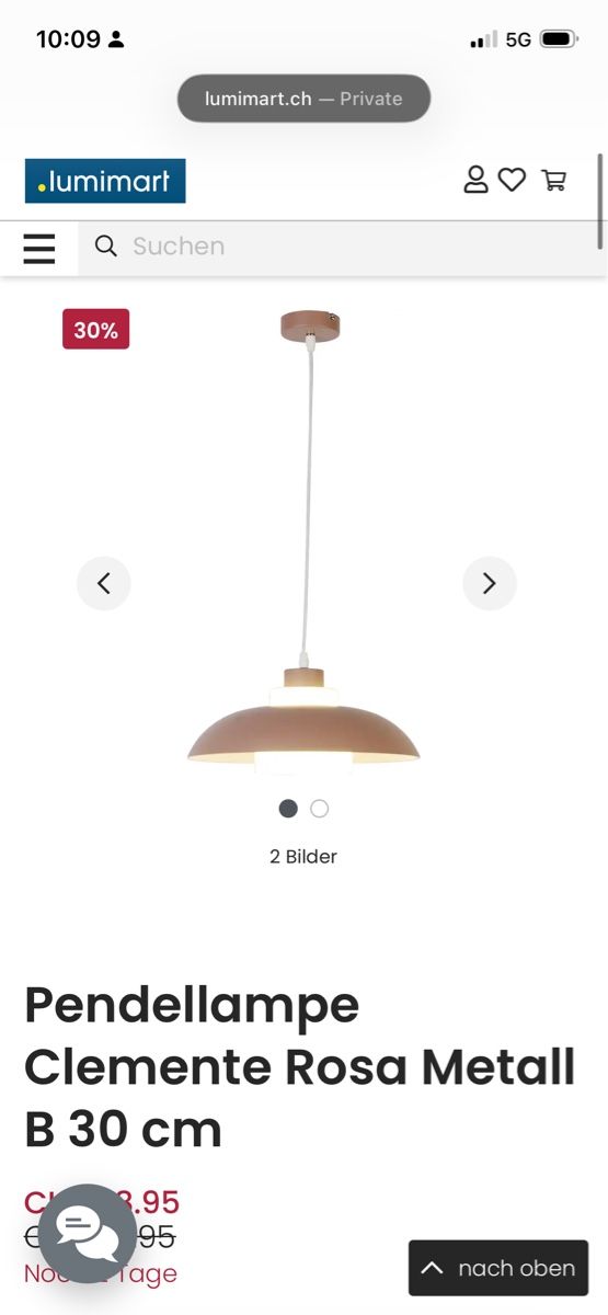 Kronleuchter & Deckenlampen: Hängelampe Clemente Rosa – Gebraucht aus Lachen SZ von drr_cs82 3