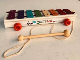 Xylophon von Fisher Price, Vintage, 36/13/5 cm