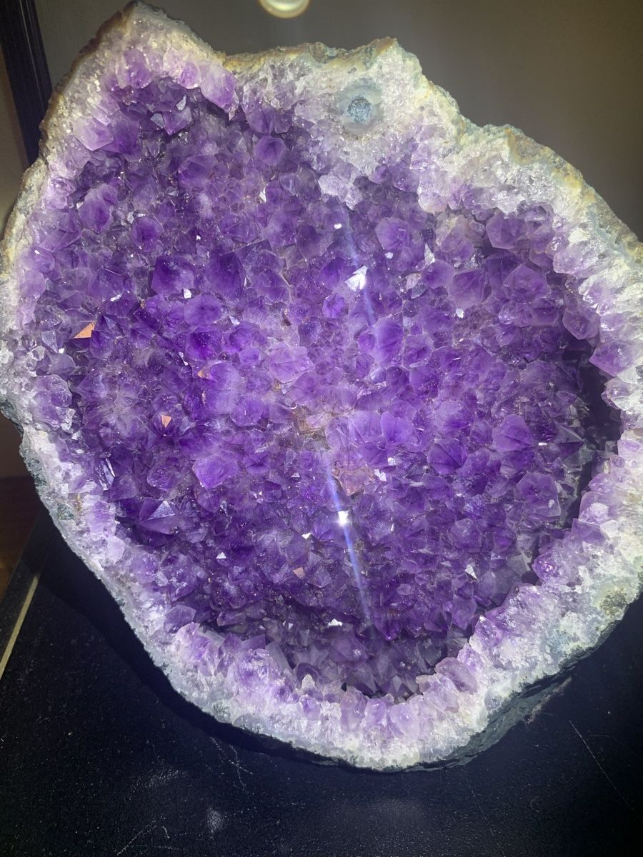 Minerali & Pietre curative: Wunderschöne Amethystdruse, Top Zustand, Winter Deko! – Nuovo (secondo la descrizione) da Würenlos venduto da jam_mv8g