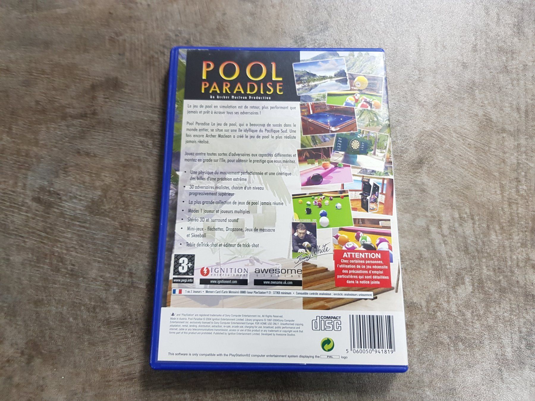 Sony Spiele: Pool Paradise – Gebraucht aus Schwanden GL von tumen 2