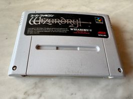 WIZARDRY V SPIEL FÜR SUPER FAMICOM