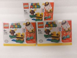 3x Lego Super Mario - Bee Mario - 100% NEW