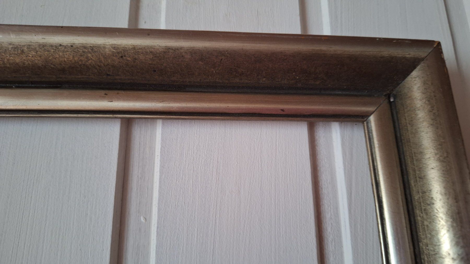 Cornici: Holz-Bilderrahmen silber  55,5cm  x 46cm – Usato da Dornach venduto da majo8689 2