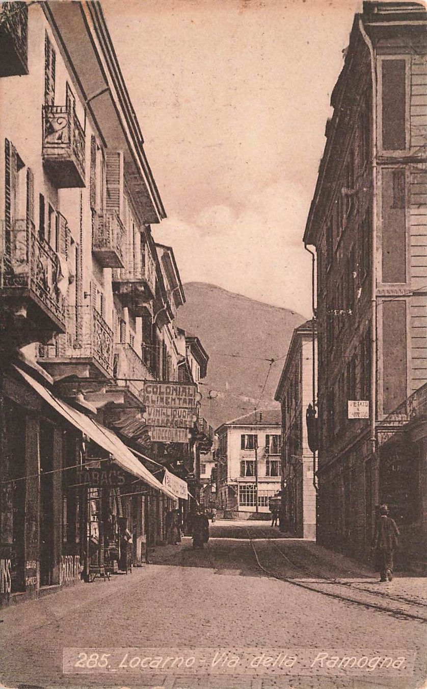 Ansichtskarten: Locarno via della ramogna – Gebraucht aus Biasca von Blenio71