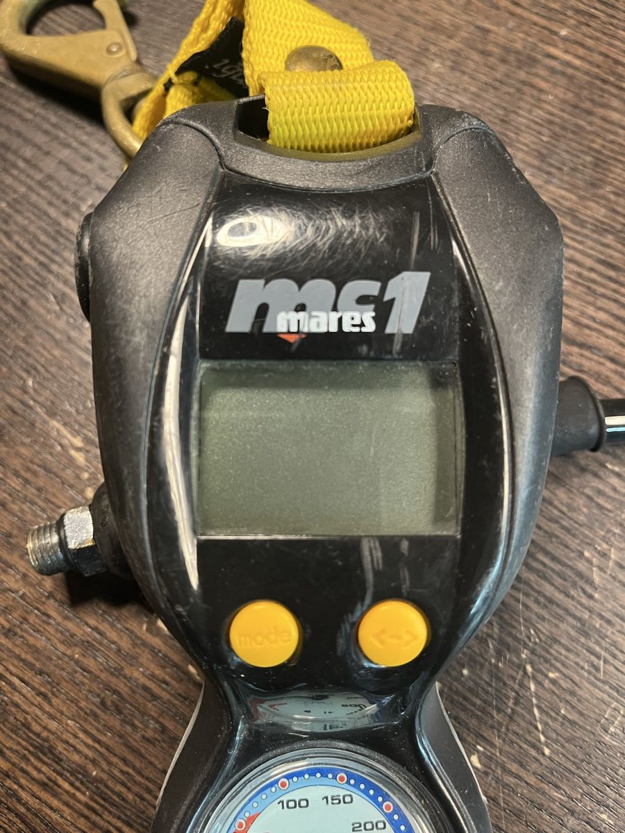 Mares Atemregler & Jackets: Tauchcomputer Mares MC1 mit Fini – Gebraucht aus Stans von Guetli007