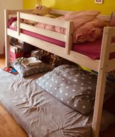 Flexabett mit Rutschbahn und Leiter (120cm hoch)