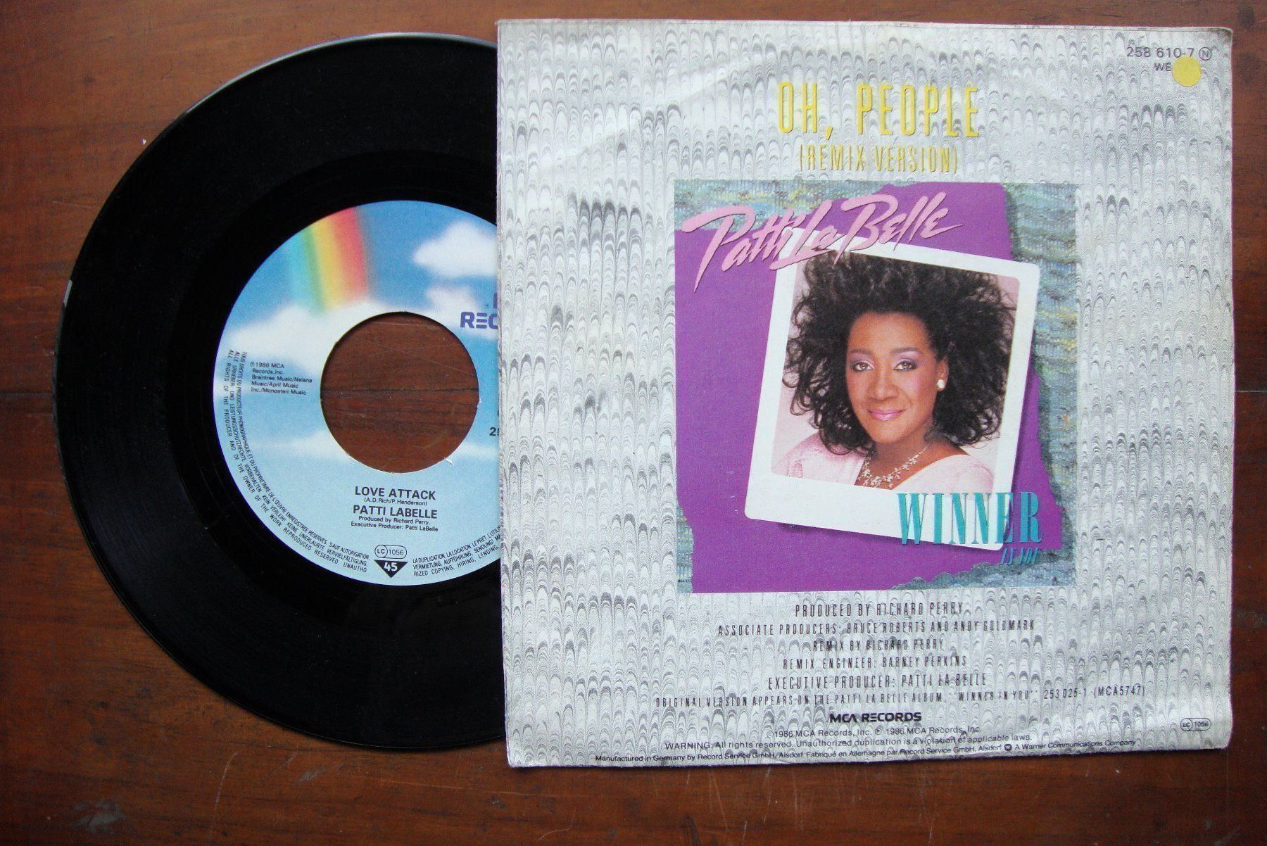 Dischi in vinile: PATTI LA BELLE - OH, PEOPLE – Usato da Bern venduto da Uli_10_11 1