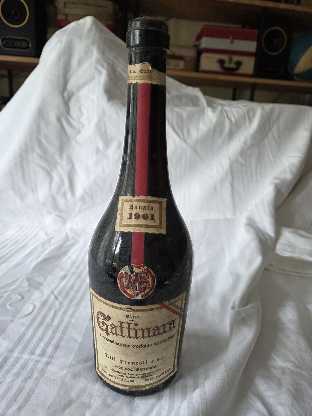 Vino: Weinflasche Antik 1961 – Usato da zürich venduto da Guggach32 1
