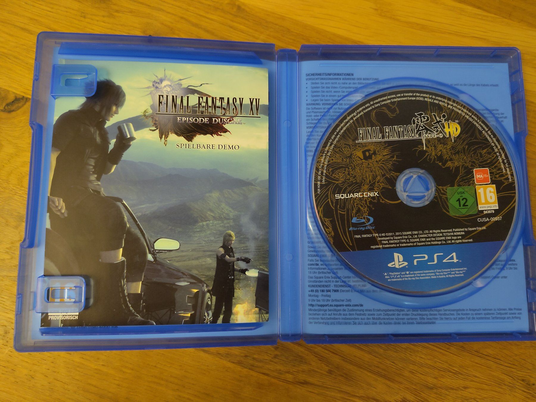 Sony Giochi: Final Fantasy Type-0 / Type Zero - Playstation 4 / PS4 – Usato da Kloten venduto da SuperRetroPixels 2