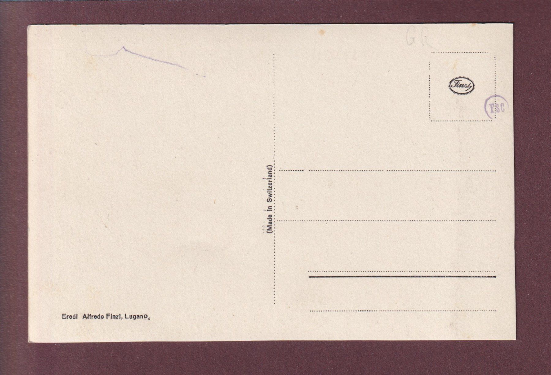 Cartoline postali: CELERINA unter Schnee – Usato da Pully venduto da nicecards 1