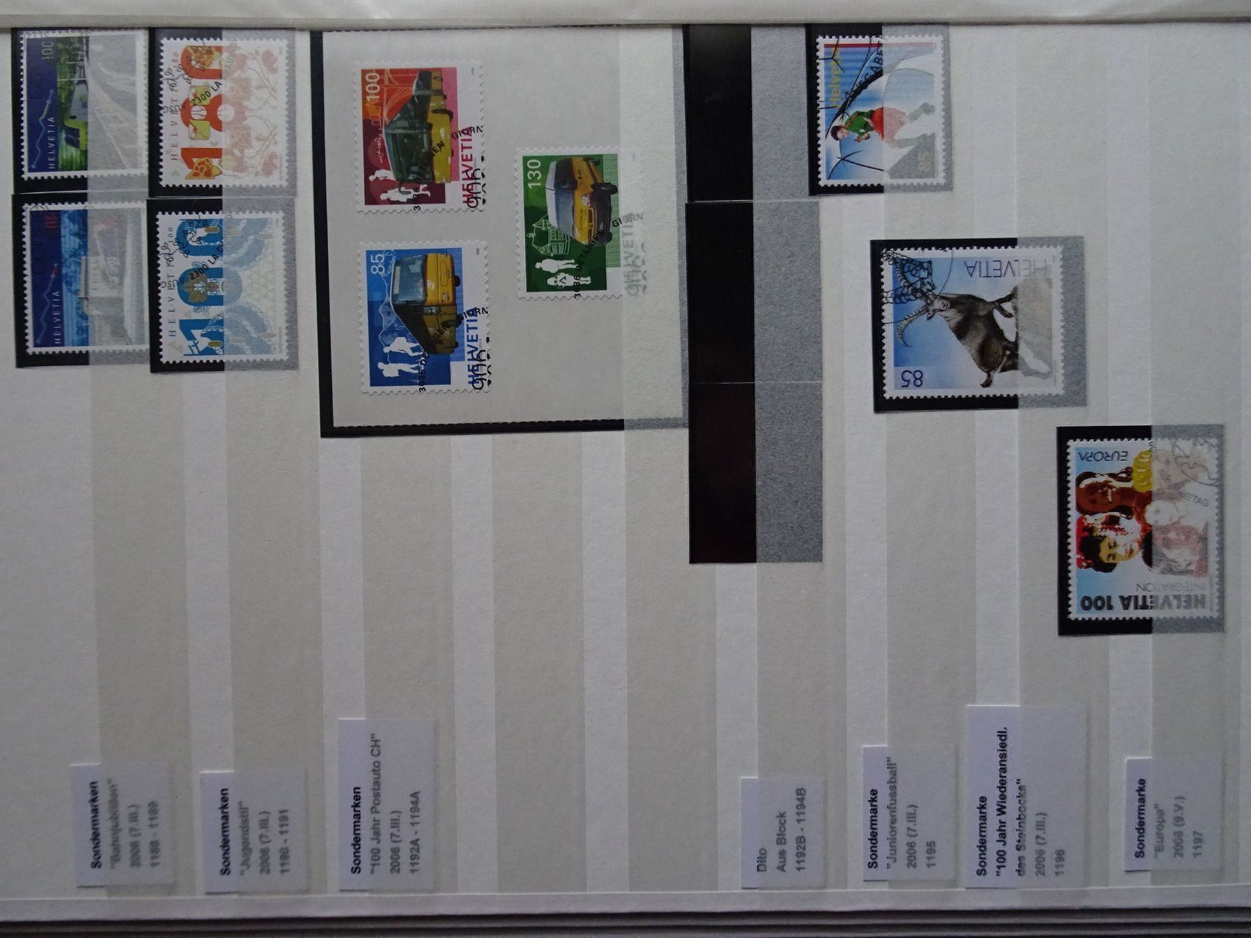 Tous les timbres: 2006 – Neuf (Voir description) à Aadorf par Chnorli-Furz