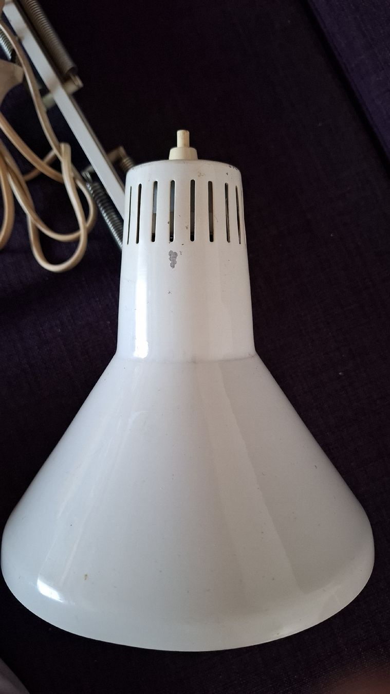 Lampade: Architektenlampe vintage weiss – Usato da Winterthur venduto da DanielaB07 3