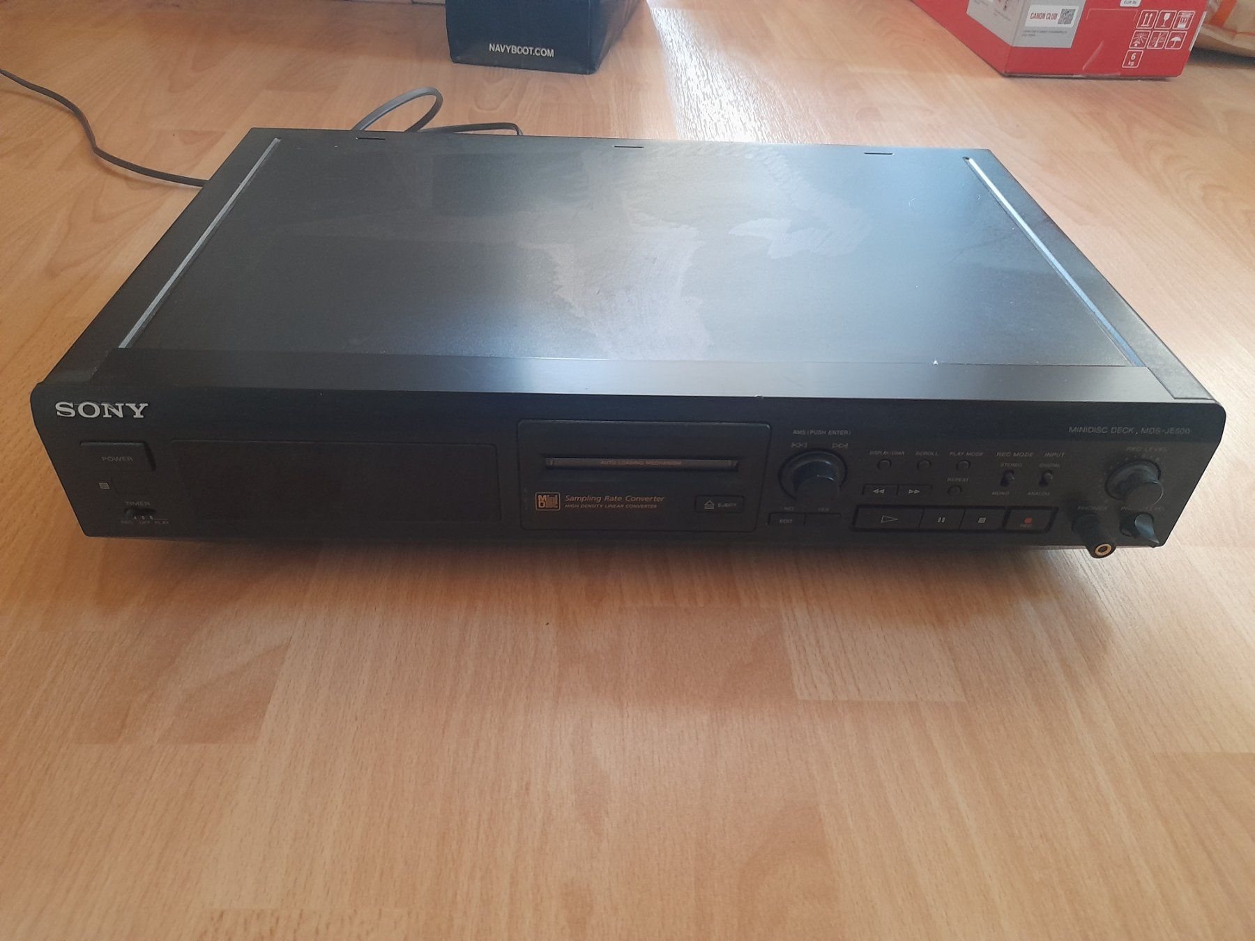 Sony Minidisc: Sony MDS-JE500 Mini Disk Rekorder (Heimgerät) – Usato da Lustmühle venduto da chevi03
