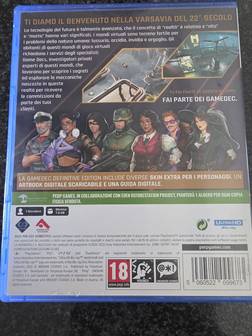 Giochi: Gamedec PS5 – Usato da Chavornay venduto da Crash37 1