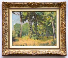 TOP Miller Werner Ölgemälde Landschaftsgemälde Cuno Amiet