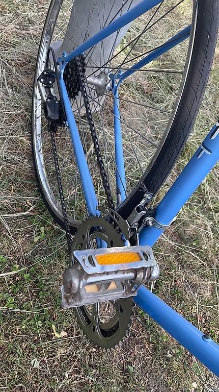 Biciclette: Vintage Rennvelo hellblau – Usato da Basel venduto da Probono 3
