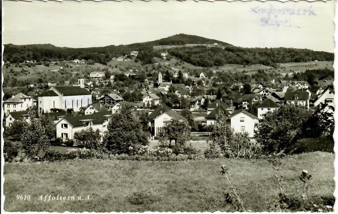 Cartoline postali: Affoltern a.A, – Usato da Hochdorf venduto da Ziegel-16