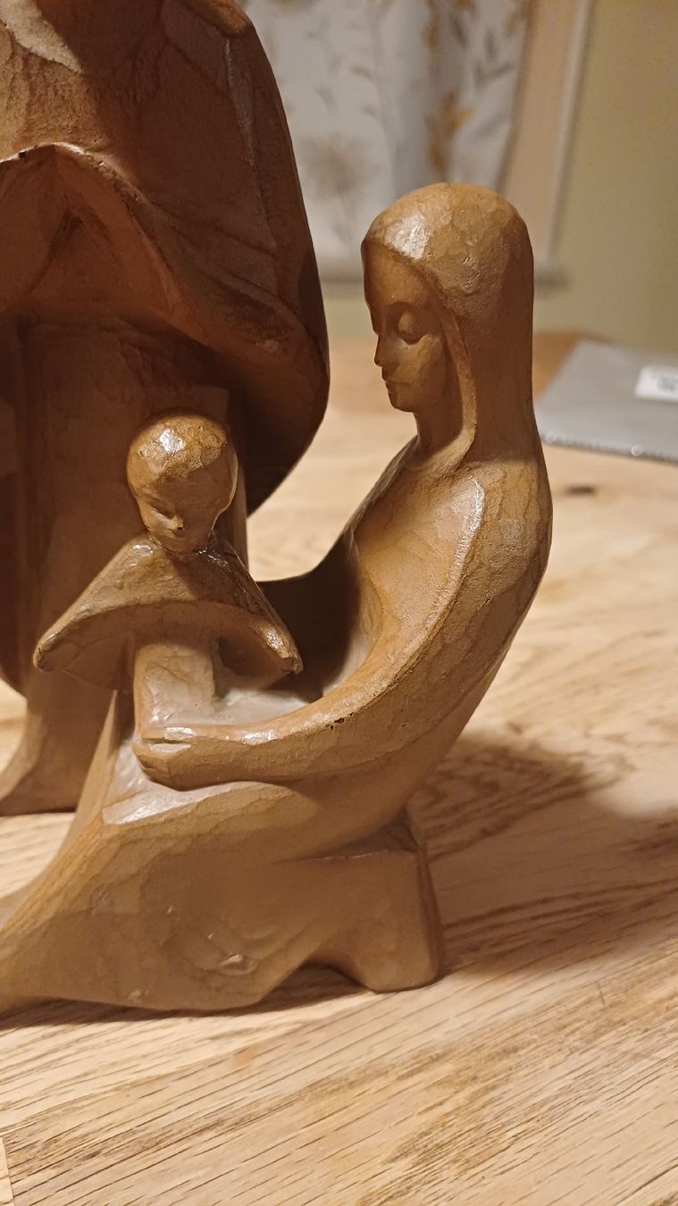 Figurines: Schöne Mariafigur mit Jesus Joseph – D'occasion à Flawil par Naphtali 7