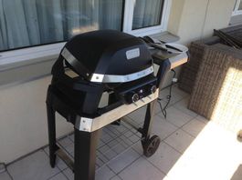 Weber Elektrogrill Pluse 2000 mit Rollwagen