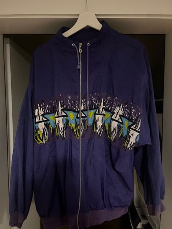 Benger Sportswear Jacke, Vintage Stil, Lila 💜