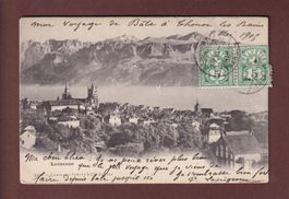 LAUSANNE - Brasserie des Casernes - 1905