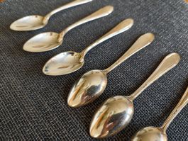 Teelöffel versilbert WMF (6 Stück)