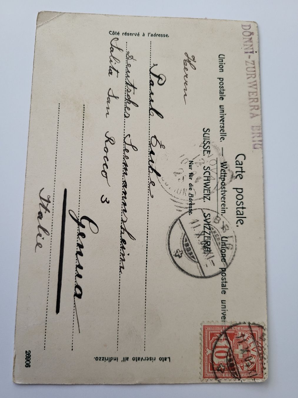Cartoline postali: Alte Postkarte Brig (CH)  R21 – Usato da nunningen venduto da mic_88k2 1