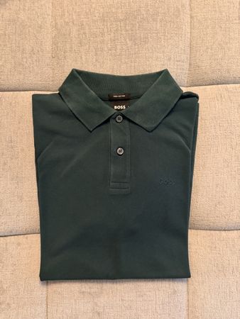 Polo BOSS vert foncé