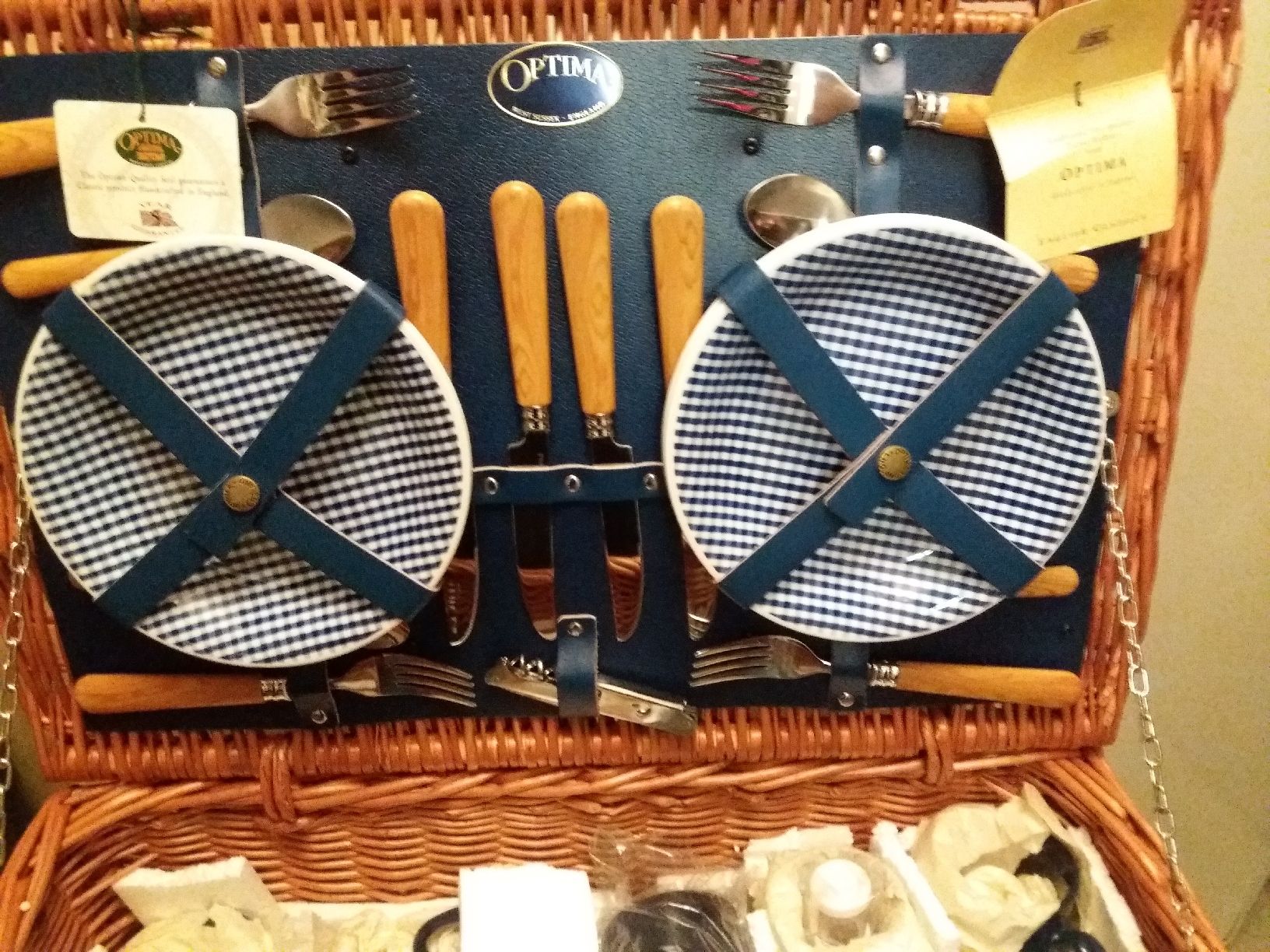 Altro per la casa: Cesta  da picnick nuova – Nuovo e nell'imballaggio originale da Luzern venduto da PAPPALARDO1955 4