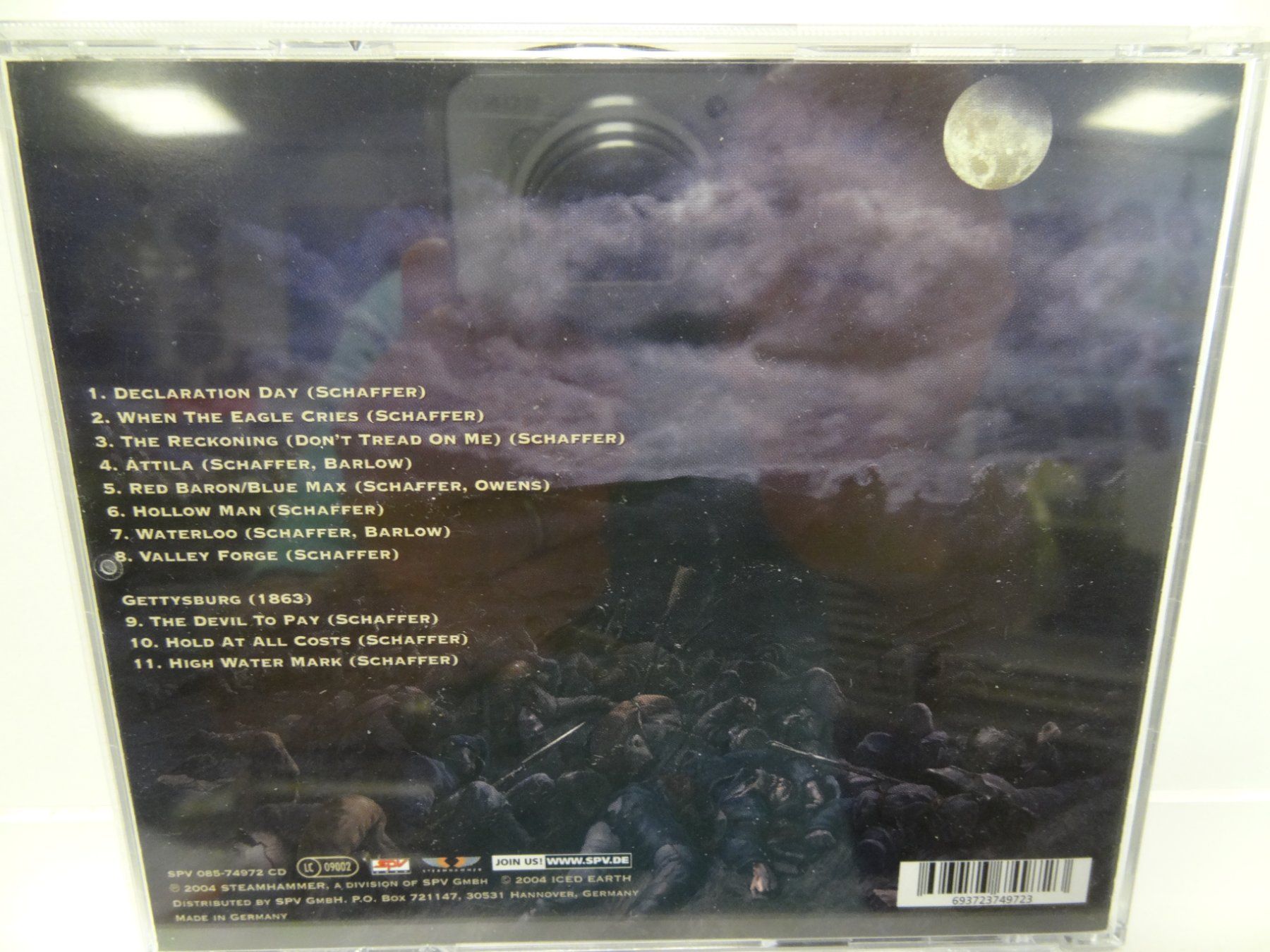 CD: Iced Earth - The Glorious Burden CD, – Usato da luzern venduto da musicandart 1
