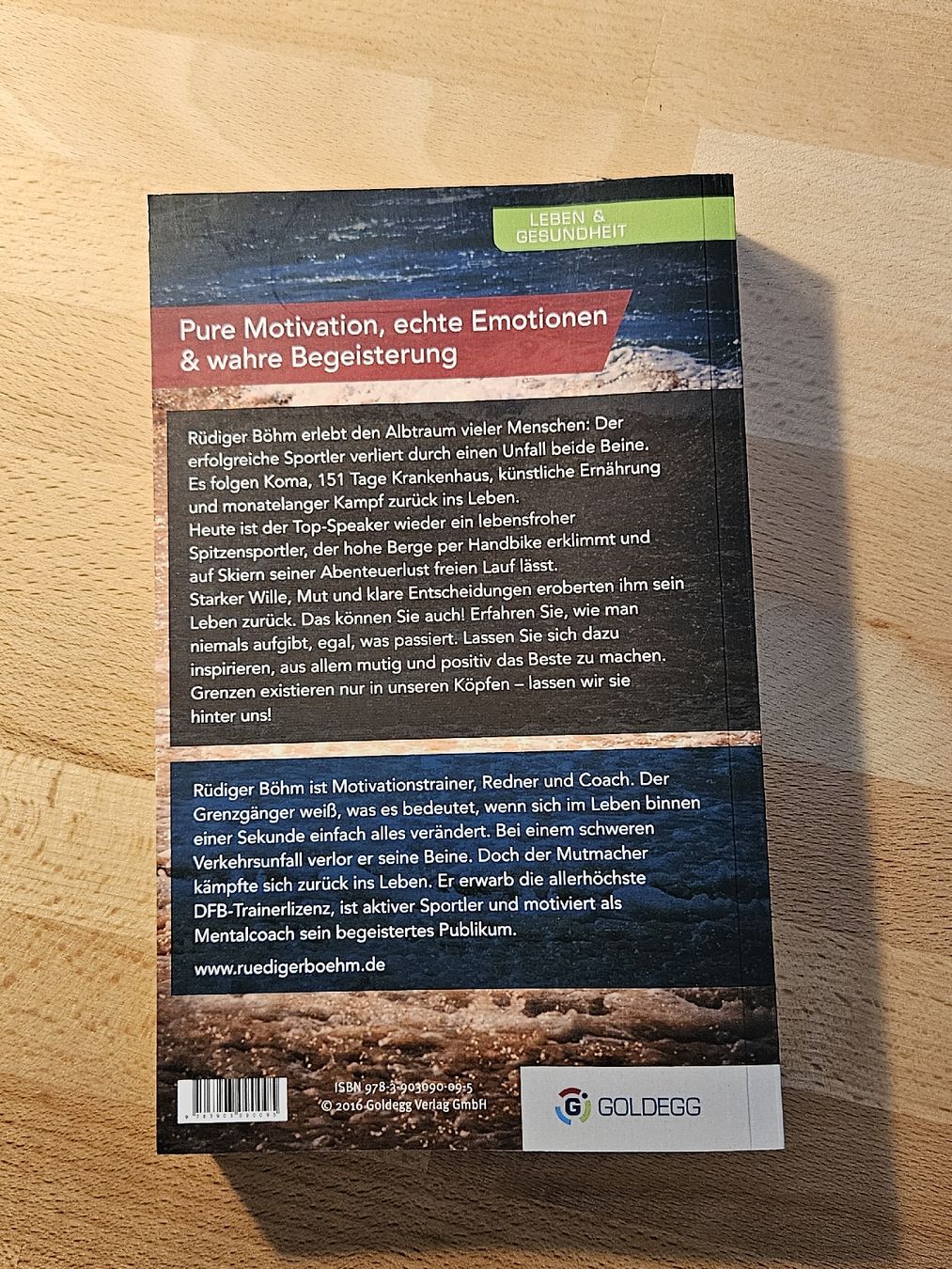 Bücher: Signiertes Buch "No Legs No Limits" Rüdiger Böhm – Neu (gemäss Beschreibung) aus Givisiez von TheSparkTimeStore 1